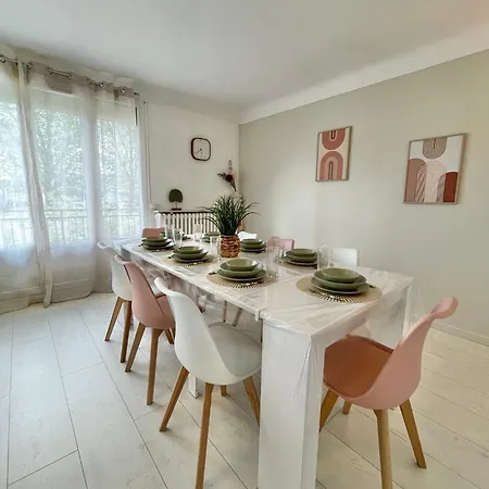 Maison Chaleureuse 4 Avec Jardin - Proche Paris - Arena Paris Nord Villepinte - Parc Des Expositions - Aeroport Cdg - - Asterix بيت للعطل Tremblay-en-France
